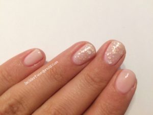 Sally Hansen mit essence Effect Nail polish nude dots