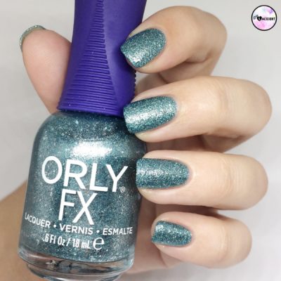 Orly FX Aqua Pixel Nail polish swatches