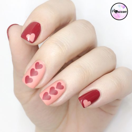 Be my valentine nails