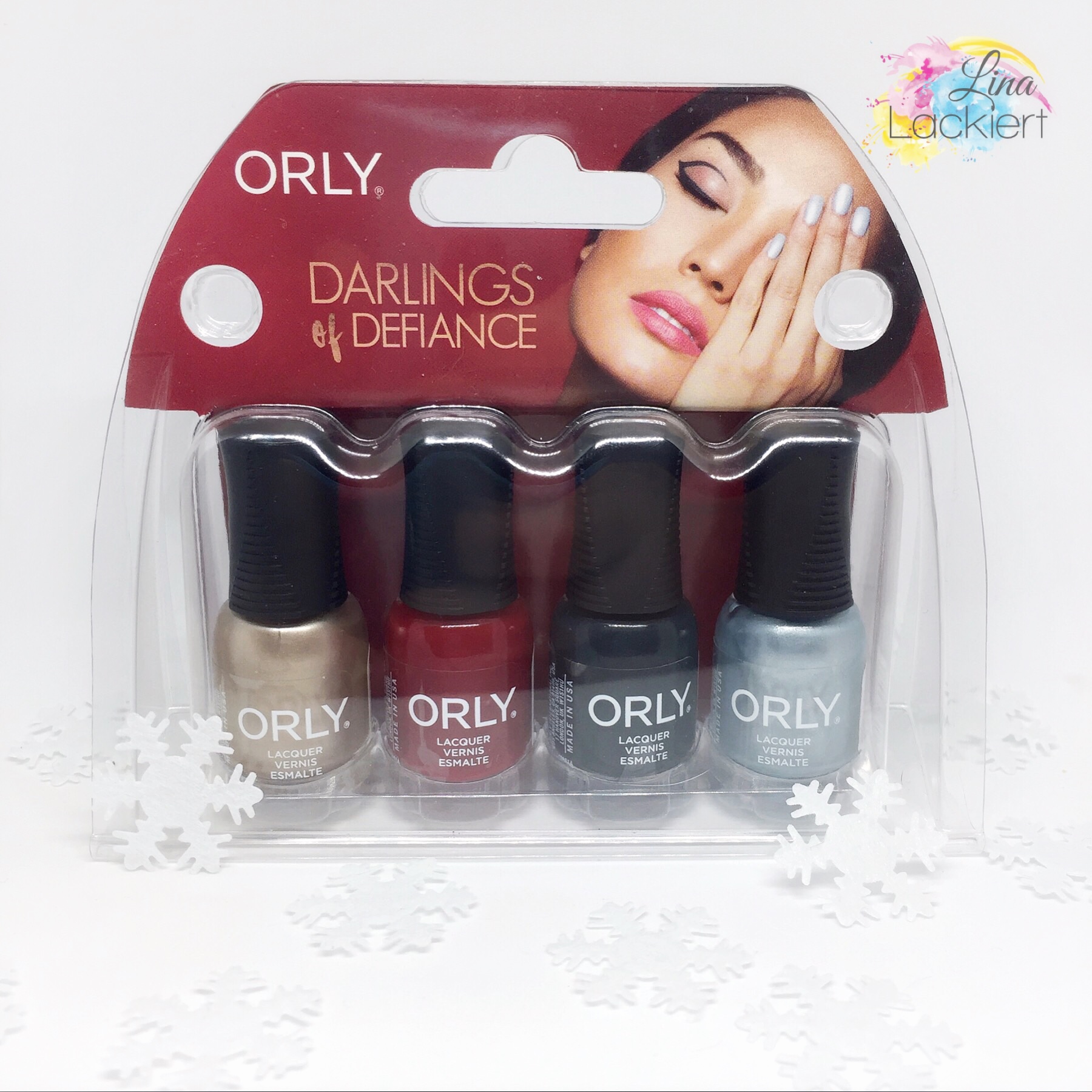 Orly Mani Minis Darlings of defiance